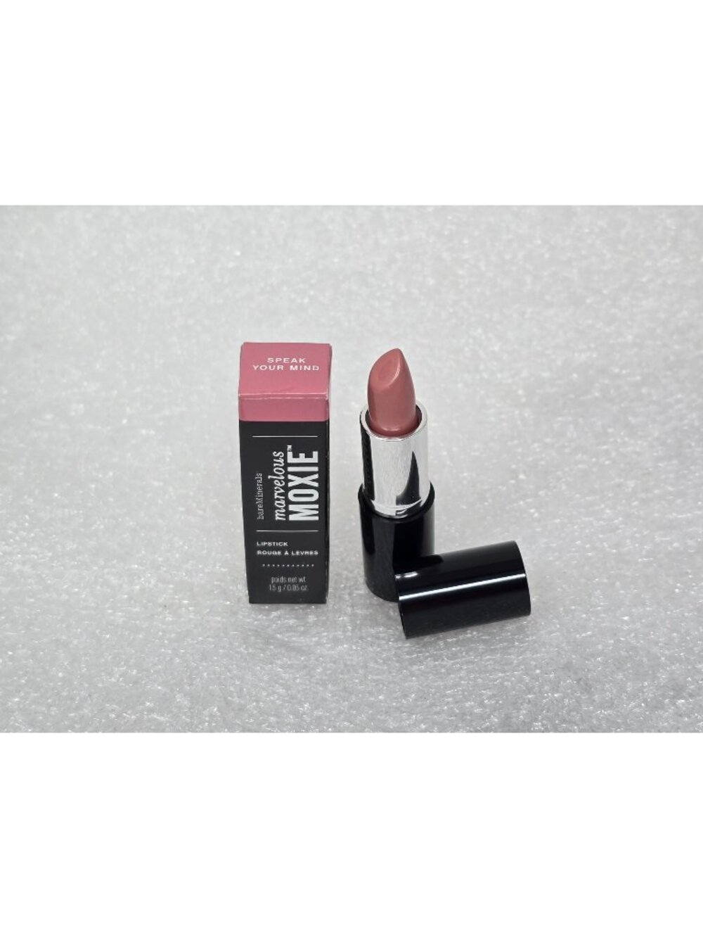 BareMinerals Marvelous Moxie Lipstick Speak Your Mind Mini Travel Size .05 oz